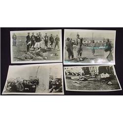 LOT OF 4 VINTAGE PHOTOS - GRUESOME - WW2 or Earlie