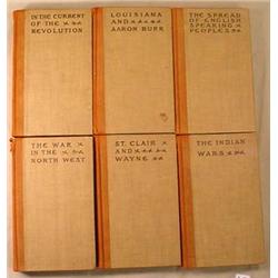 1905  THE WINNING OF THE WEST  6 VOL. SET BY THEOD