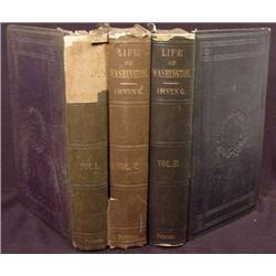 LOT OF 3 1855 - 59  LIFE OF GEORGE WASHINGTON  HAR