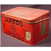 Image 3 : VINTAGE LAREDO BURLEY CUT PLUG TOBACCO TIN