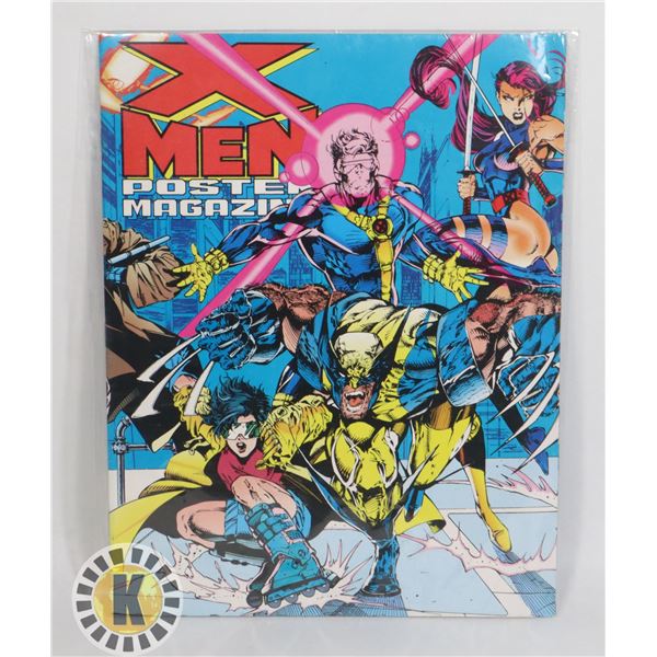 UNCLAIMED MARVEL COMICS X MEN POSTER MAGAZINE #1