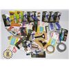 Image 1 : ESTATE BOX FULL OF ASSORTED TAPE AND GLUE PRODUCTS