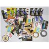 Image 1 : ESTATE BOX FULL OF ASSORTED TAPE AND GLUE PRODUCTS