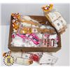 Image 1 : BOX OF ASSORTED DISPOSABLE PLASTIC UTENSILS