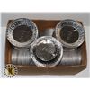 Image 1 : BOX FULL OF 7" ALUMINUM PIE PLATES