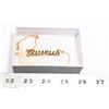 Image 1 : NEW GOLD TONE HOROSCOPE CHAIN TAURUS