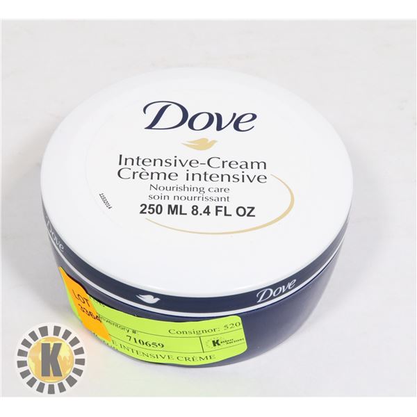 NEW DOVE INTENSIVE CRÈME 250ML TUB