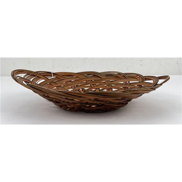 Native American Indian Woven Wicker Basket