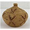 Image 1 : Alaskan Inuit Eskimo Lidded Basket
