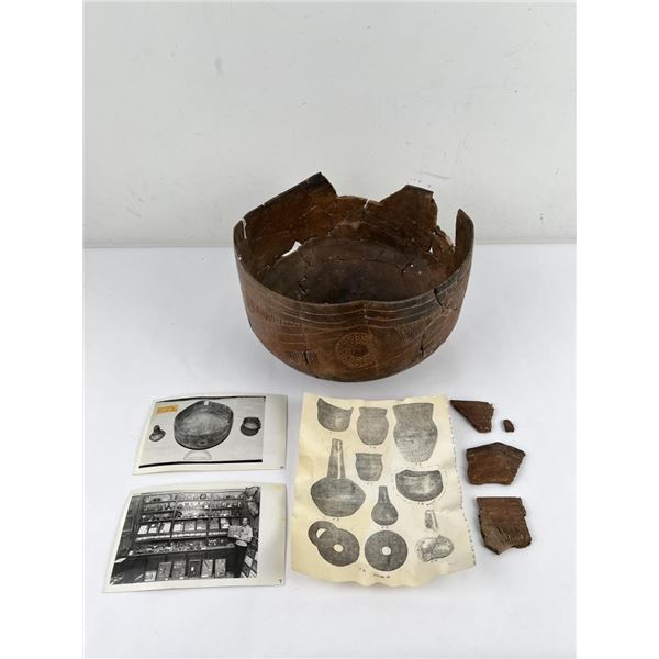 Ancient Mississippian Pottery Bowl