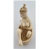 Image 5 : Antique Carved Japanese Netsuke Bathing Woman