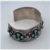 Image 3 : Navajo Sterling Silver Turquoise Bracelet
