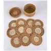 Image 1 : Basket and Woven Coasters