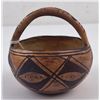 Image 3 : Hopi Native American Indian Basket Pot