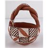 Image 1 : Acoma Pueblo Indian Pottery Pot Basket