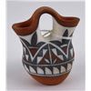 Image 1 : Jemez Pueblo Indian Pottery Bowl Vase Pot