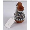 Image 4 : Jemez Pueblo Indian Pottery Bowl Vase Pot