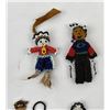 Image 2 : Miniature Beaded Native American Indian Dolls