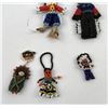 Image 3 : Miniature Beaded Native American Indian Dolls