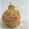 Image 3 : Native American Indian Pottery Christmas Bulb