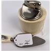 Image 10 : Alaskan Inuit Eskimo Scrimshaw Lighter Cake Knife