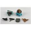 Image 5 : Zuni Indian Turquoise Fetish and Artifacts