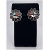 Image 1 : Zuni Sterling Silver Earrings