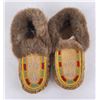 Image 1 : Alaskan Inuit Eskimo Beaded Moccasins