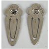 Image 2 : Zuni Bear Sterling Silver Bookmarks
