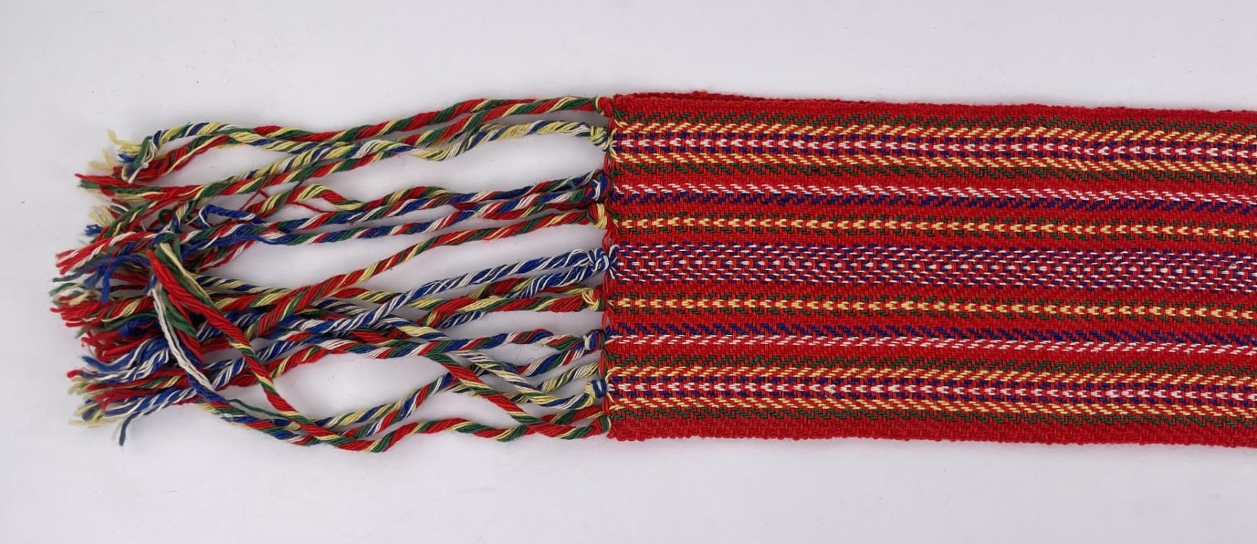 Collection of Metis Indian Woven Sashes