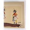 Image 3 : Wilmer Kaye Hopi Kachina Dancer Painting