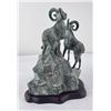 Image 2 : Metal Bighorn Sheep Sculpture Statue