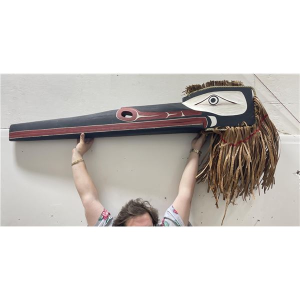 Northwest Coast Haida Raven Mask