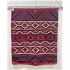 Image 1 : Navajo Indian Chiefs Blanket Rug Moki Revival