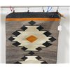 Image 2 : Navajo Indian Gallup Saddle Blanket Rug