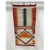 Image 1 : Navajo Indian Childs Saddle Blanket Rug