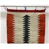 Image 2 : Navajo Indian Childs Saddle Blanket Rug