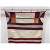 Image 2 : Navajo Indian Saddle Blanket Rug