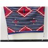 Image 3 : Navajo Indian Chiefs Blanket Rug Moki Revival