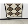 Image 8 : Navajo Indian Double Saddle Blanket Rug