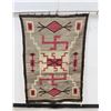 Image 5 : Navajo Transitional Swastika Whirling Log Rug