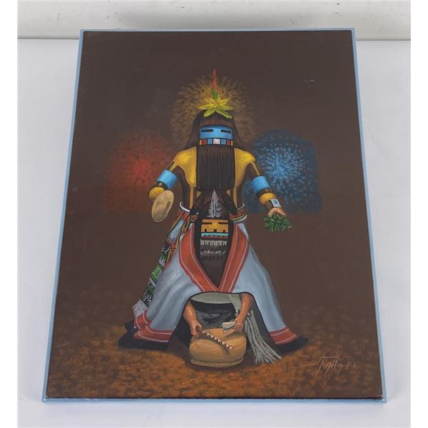 Brent Naha Oil on Board Painting