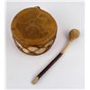 Image 2 : Native American Indian Made Rawhide Drum