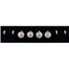 Image 1 : Lot of 4 Navajo Sterling Silver Button Covers