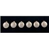 Image 1 : Lot of 6 Navajo Sterling Silver Button Covers