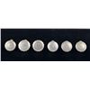 Image 1 : Lot of 6 Navajo Sterling Silver Buttons