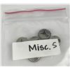 Image 3 : Lot of 6 Navajo Sterling Silver Buttons