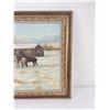 Image 4 : B.P. Clemo Butte Montana Oil on Board Painting