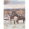 Image 6 : B.P. Clemo Butte Montana Oil on Board Painting