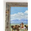 Image 2 : B.P. Clemo Butte Montana Oil on Canvas Painting